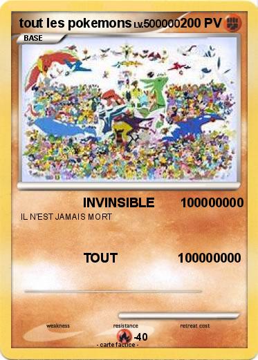 Pokemon tout les pokemons