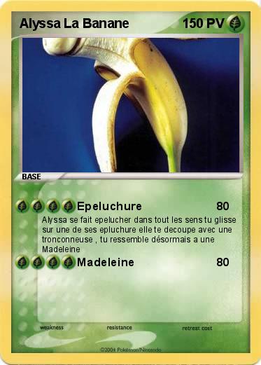 Pokemon Alyssa La Banane