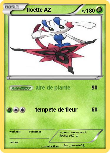 Pokemon floette AZ