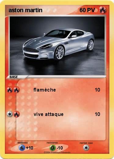 Pokemon aston martin