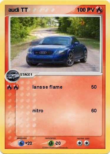 Pokemon audi TT