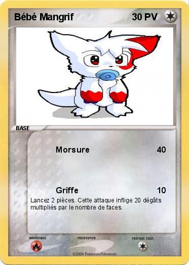Pokemon Bébé Mangrif