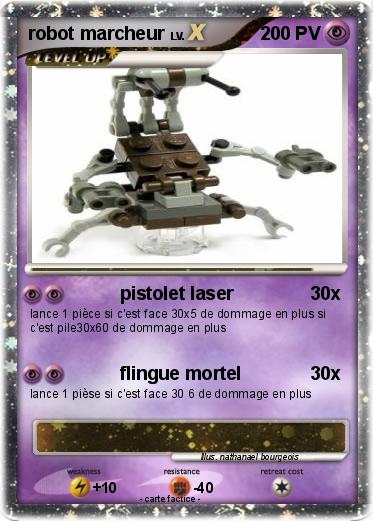 Pokemon robot marcheur