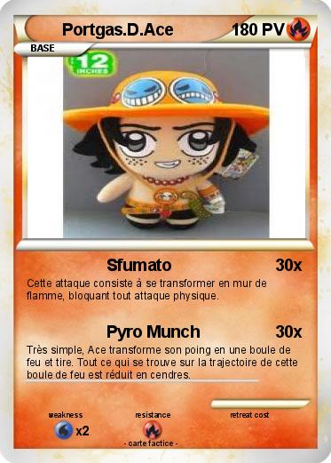 Pokemon Portgas.D.Ace