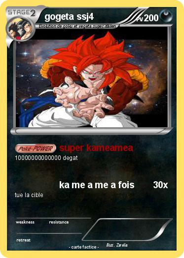 Pokemon gogeta ssj4
