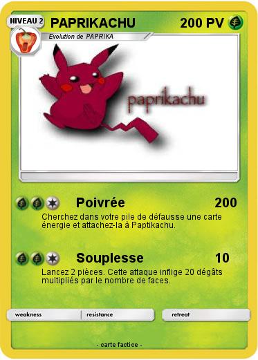 Pokemon PAPRIKACHU