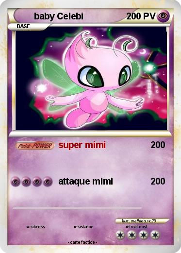 Pokemon baby Celebi