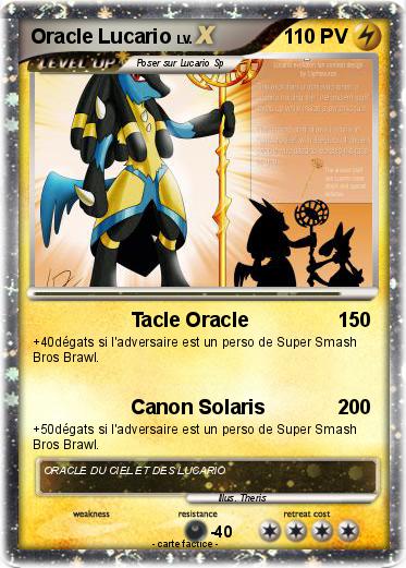 Pokemon Oracle Lucario