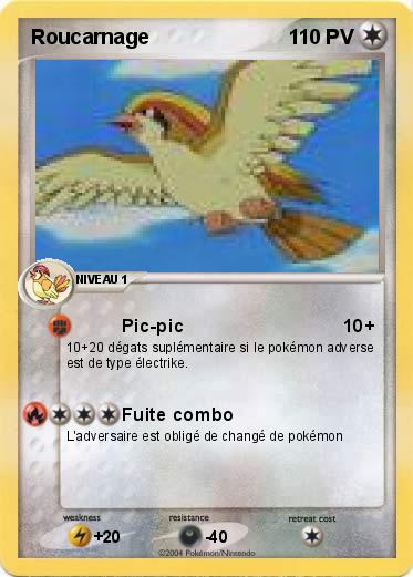 Pokemon Roucarnage