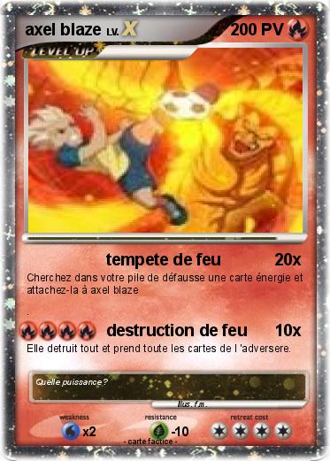 Pokemon axel blaze