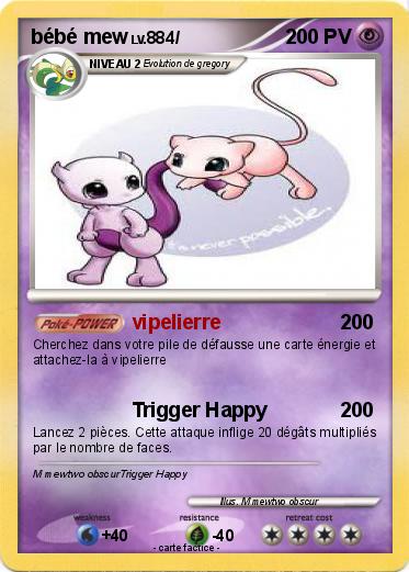 Pokemon bébé mew