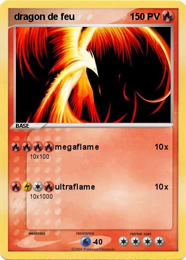Pokemon dragon de feu