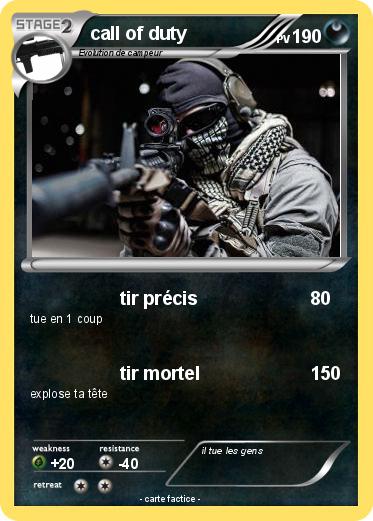 Pokemon call of duty