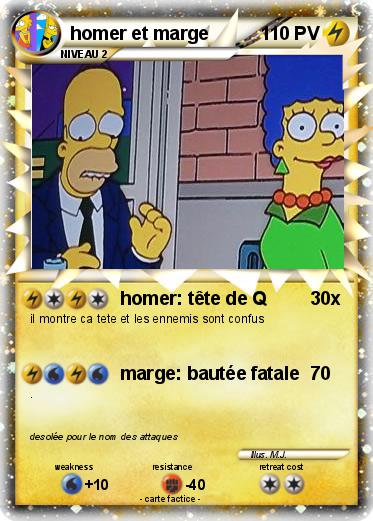 Pokemon homer et marge