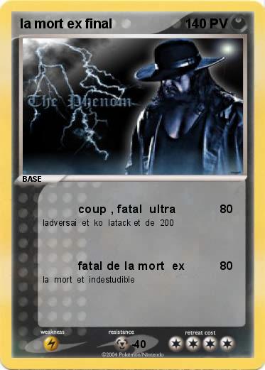Pokemon la mort ex final