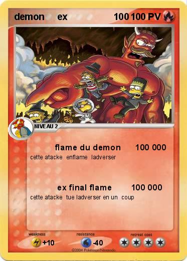Pokemon demon     ex                  100