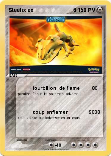 Pokemon Steelix ex                          6