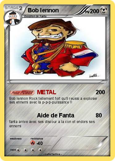 Pokemon Bob lennon