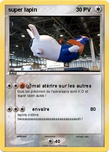 Pokemon super lapin  