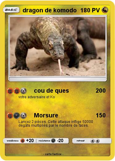 Pokemon dragon de komodo