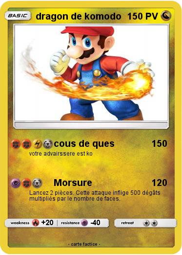 Pokemon dragon de komodo