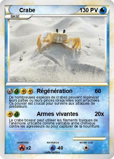 Pokemon Crabe