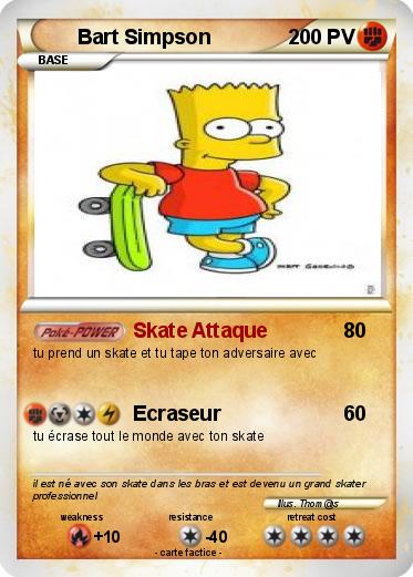Pokemon Bart Simpson