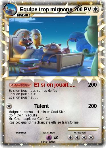 Pokemon Equipe trop mignone