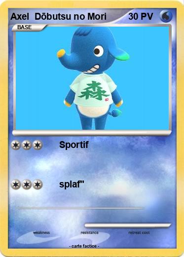 Pokemon Axel  Dōbutsu no Mori