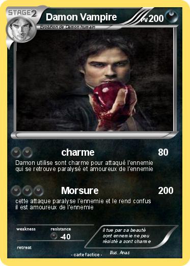 Pokemon Damon Vampire