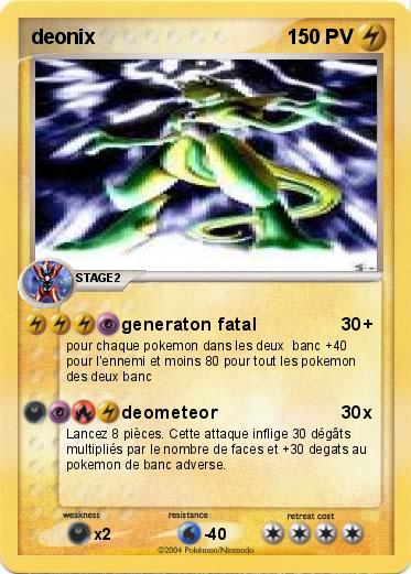 Pokemon deonix