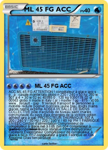 Pokemon ML 45 FG ACC