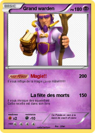 Pokemon Grand warden