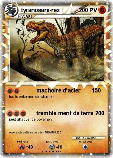 Pokemon tyranosare-rex