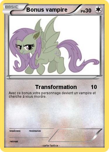 Pokemon Bonus vampire