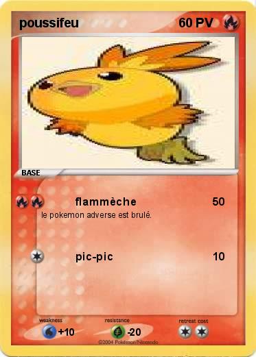 Pokemon poussifeu