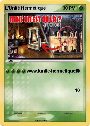 Pokemon L'Unité Hermétique