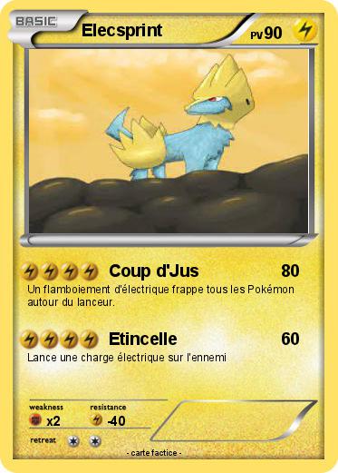 Pokemon Elecsprint
