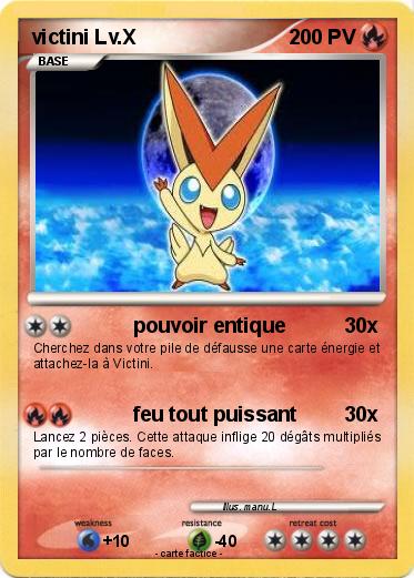 Pokemon victini Lv.X
