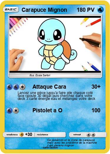 Pokemon Carapuce Mignon