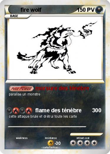 Pokemon fire wolf
