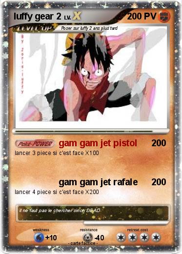 Pokemon luffy gear 2