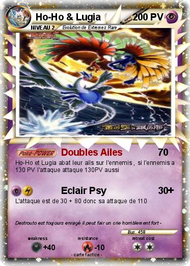Pokemon Ho-Ho & Lugia