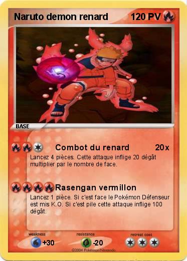 Pokemon Naruto demon renard 