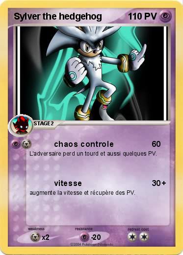 Pokemon Sylver the hedgehog
