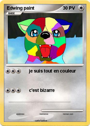 Pokemon Edwing paint