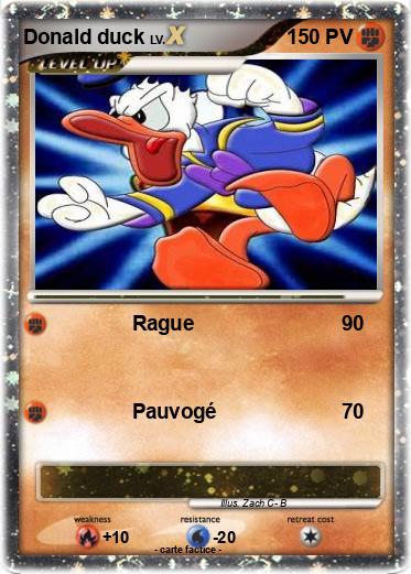 Pokemon Donald duck