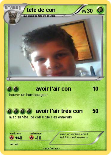 Pokemon tête de con