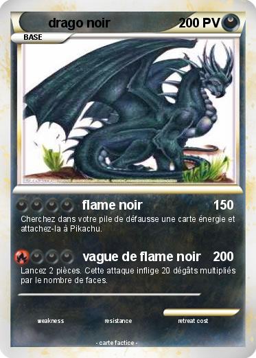 Pokemon drago noir
