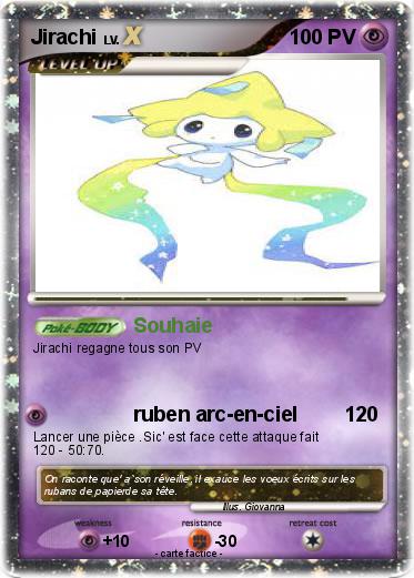 Pokemon Jirachi